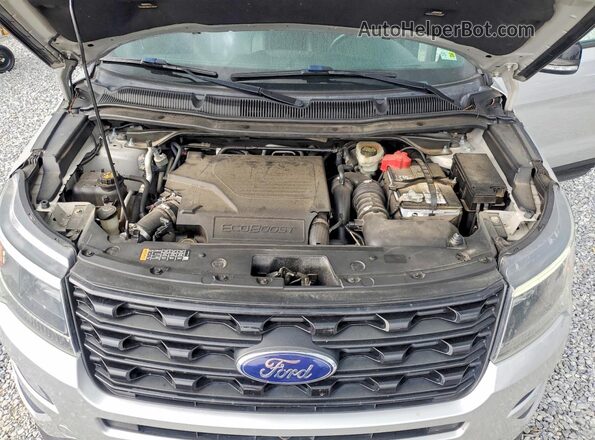 1FM5K8GT5HGA22024 2017 FORD EXPLORER Серебряный Вид подкапотного пространства