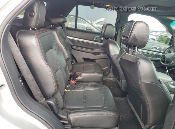 1FM5K8GT5HGA22024 2017 FORD EXPLORER Серебряный Вид задней части салона
