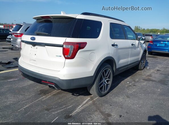 1FM5K8GT5HGD78733 2017 FORD EXPLORER White Tył prawy