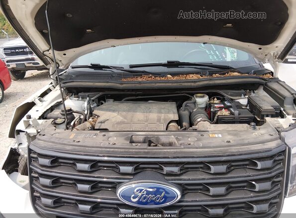 1FM5K8GT5HGE20558 2017 FORD EXPLORER White Rear view