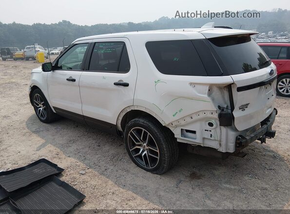 1FM5K8GT5HGE20558 2017 FORD EXPLORER White Rear left