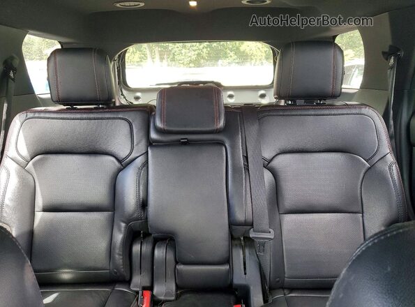1FM5K8GT5KGA96583 2019 FORD EXPLORER Silver Հետևի նստատեղերի տեսք