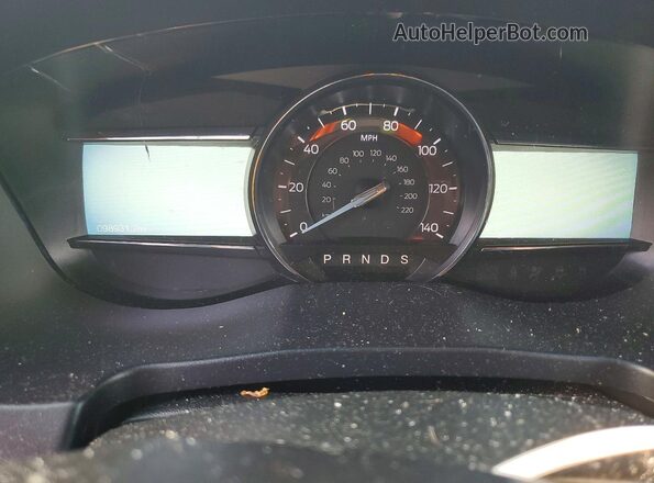1FM5K8GT6GGC63699 2016 FORD EXPLORER Black Vista del cuadro de instrumentos