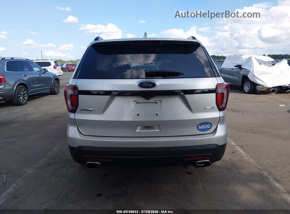 1FM5K8GT6GGC97285 2016 FORD EXPLORER Silver 