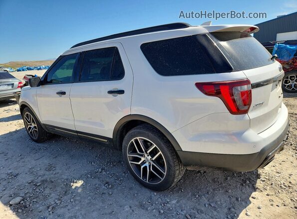 1FM5K8GT7GGC09523 2016 FORD EXPLORER White Հետևի ձախ