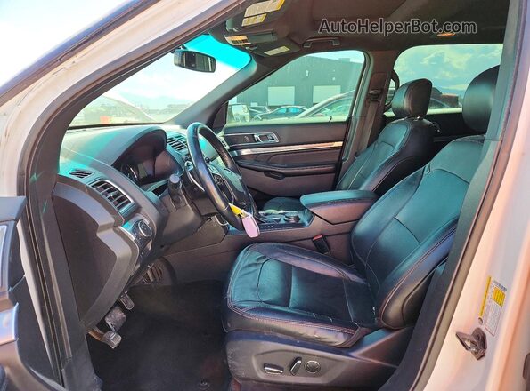 1FM5K8GT7GGC09523 2016 FORD EXPLORER White Սալոնի դիմացի տեսք