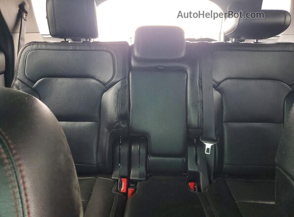 1FM5K8GT7GGC30713 2016 FORD EXPLORER Charcoal Widok tylnych siedzeń