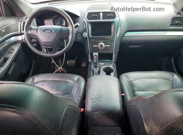 1FM5K8GT7GGC30713 2016 FORD EXPLORER Charcoal Widok deski rozdzielczej