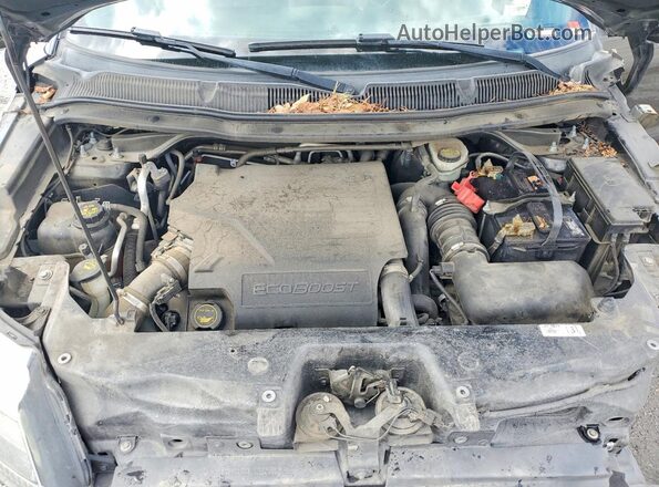 1FM5K8GT7GGC30713 2016 FORD EXPLORER Charcoal Widok komory silnika