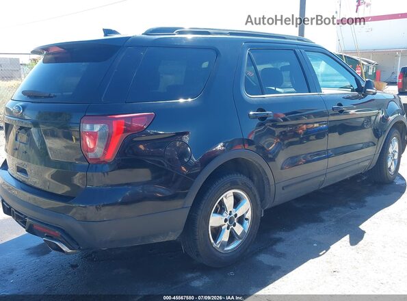 1FM5K8GT7HGC47450 2017 FORD EXPLORER Black Trasero derecho
