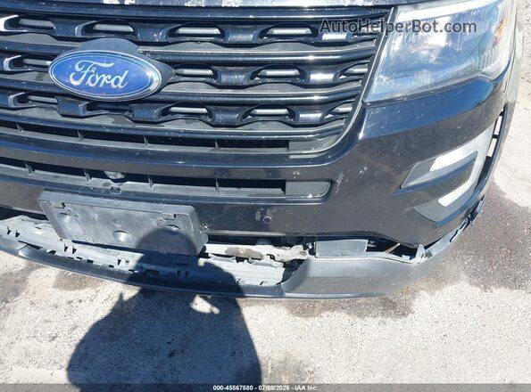 1FM5K8GT7HGC47450 2017 FORD EXPLORER Black Vista frontal