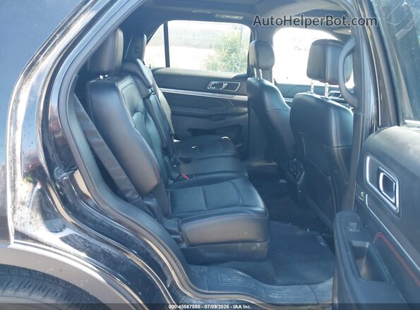 1FM5K8GT7HGC47450 2017 FORD EXPLORER Black Vista de la etiqueta del VIN