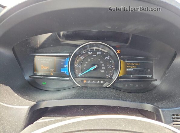 1FM5K8GT8GGD03832 2016 FORD EXPLORER Black Instrument cluster view