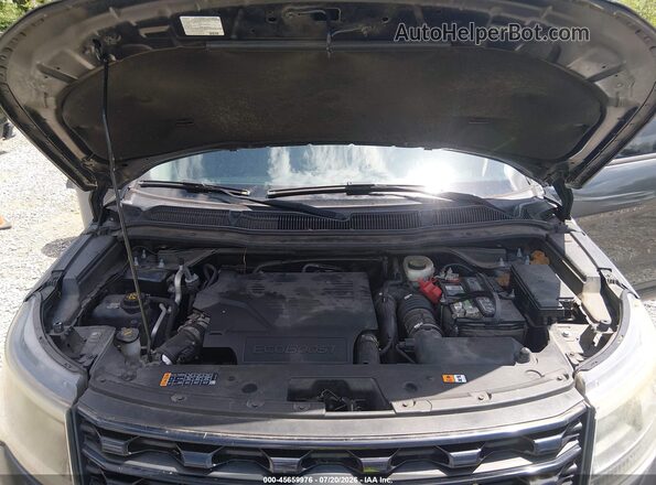 1FM5K8GT8HGA48360 2017 FORD EXPLORER Серый Вид сзади