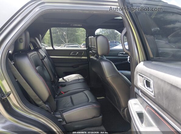 1FM5K8GT8HGA48360 2017 FORD EXPLORER Серый Вид наклейки с VIN-кодом
