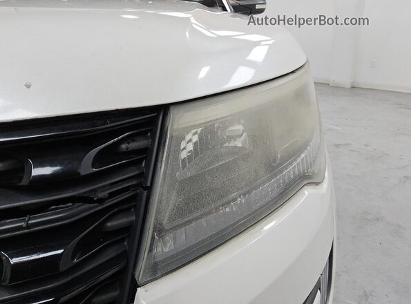 1FM5K8GT9GGC52809 2016 FORD EXPLORER Белый Панорамный вид салона 360°