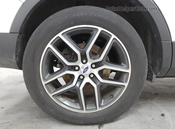 1FM5K8GT9GGC52809 2016 FORD EXPLORER Белый 