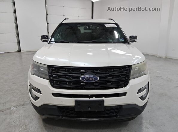 1FM5K8GT9GGC52809 2016 FORD EXPLORER Белый 