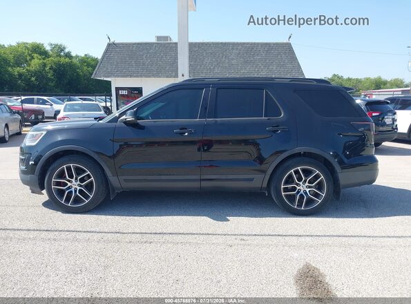 1FM5K8GT9HGD73339 2017 FORD EXPLORER Black 