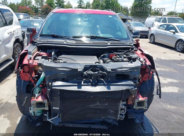 1FM5K8GT9JGA28687 2018 FORD EXPLORER Burgundy Սալոնի հետևի տեսք