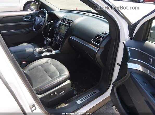 1FM5K8GTXHGD74886 2017 FORD EXPLORER White Widok wnętrza z przodu