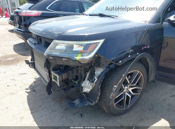 1FM5K8GTXHGD97780 2017 FORD EXPLORER Black 