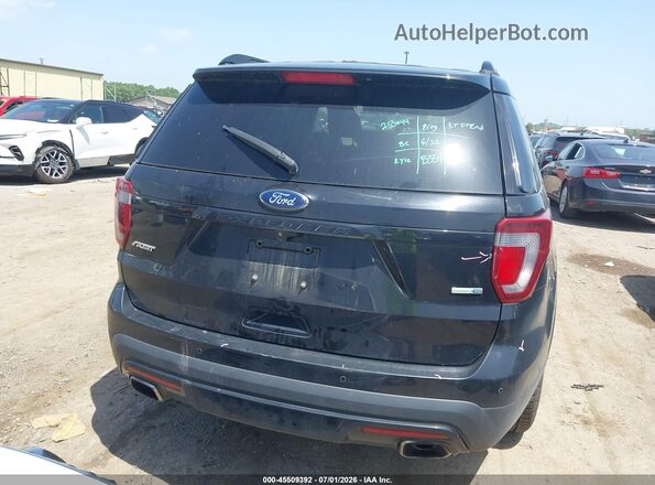 1FM5K8GTXHGD97780 2017 FORD EXPLORER Black 