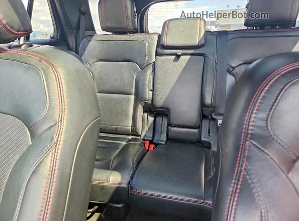 1FM5K8GTXJGA70544 2018 FORD EXPLORER Угольный Вид задних сидений