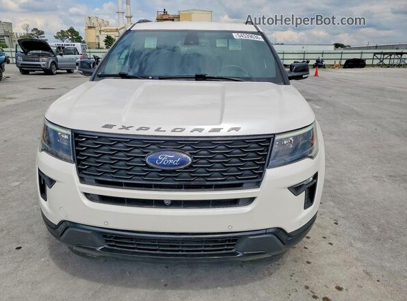 1FM5K8GTXJGC07367 2018 FORD EXPLORER White Вид спереду