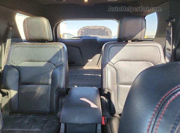 1FM5K8GTXKGA97972 2019 FORD EXPLORER Black Rear seats view