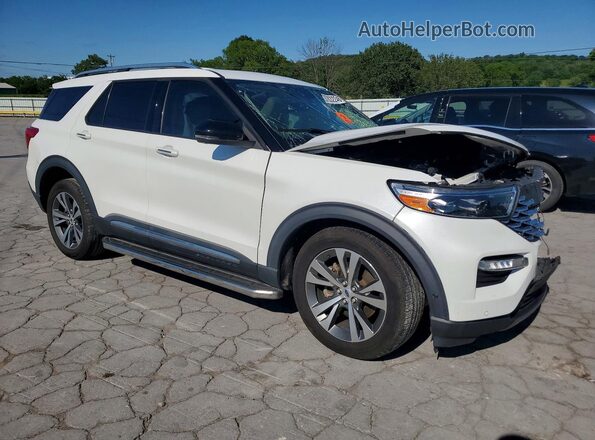 1FM5K8HC0LGA00780 2020 FORD EXPLORER White წინა მარჯვენა