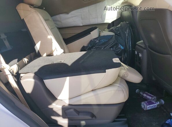 1FM5K8HC0LGA00780 2020 FORD EXPLORER White უკანა სავარძლების ხედი