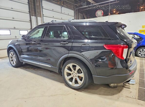 1FM5K8HC0LGD06121 2020 FORD EXPLORER Black Հետևի ձախ