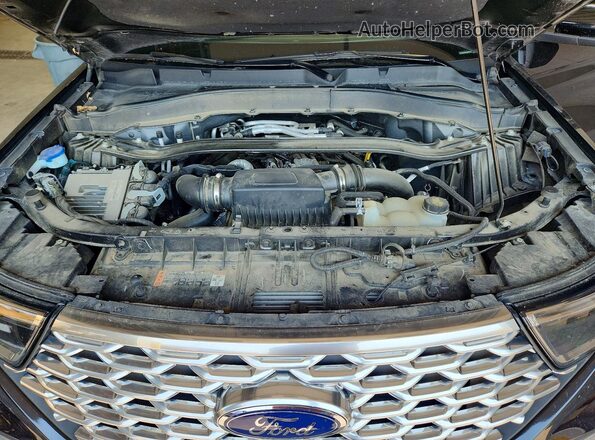 1FM5K8HC0LGD06121 2020 FORD EXPLORER Black Սալոնի հետևի տեսք