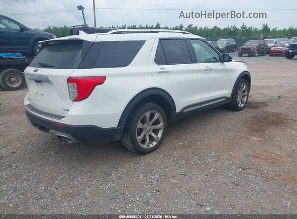1FM5K8HC1LGA37028 2020 FORD EXPLORER Белый Задняя правая четверть