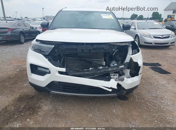 1FM5K8HC1LGA37028 2020 FORD EXPLORER Белый Вид щитка приборов