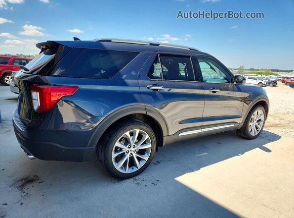 1FM5K8HC2NGA23948 2022 FORD EXPLORER Charcoal Rear right