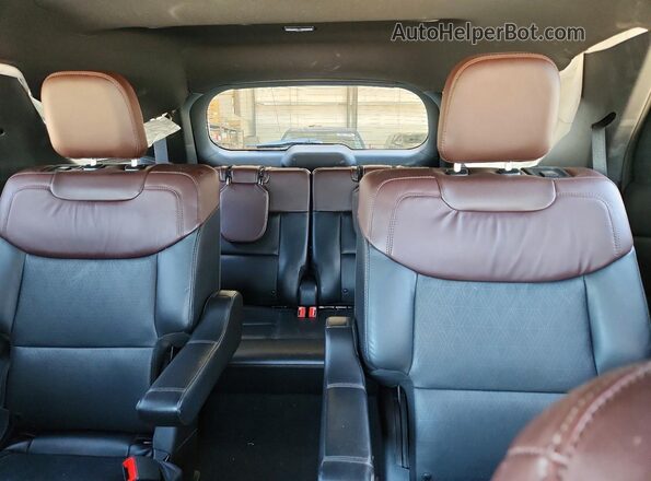 1FM5K8HC2NGA23948 2022 FORD EXPLORER Charcoal Rear seats view