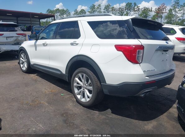 1FM5K8HC2NGA33590 2022 FORD EXPLORER White Задня ліва чверть