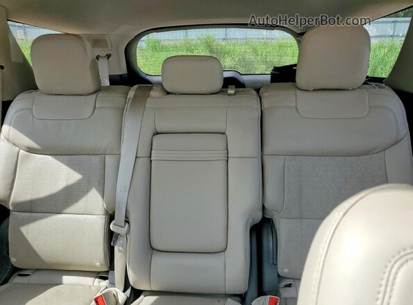 1FM5K8HC4LGC26563 2020 FORD EXPLORER Green Rear seats view