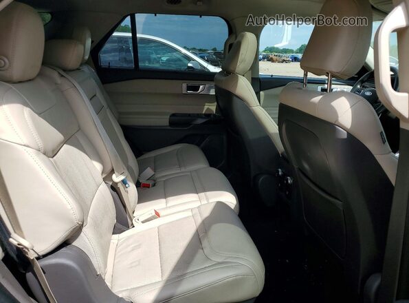 1FM5K8HC4LGC26563 2020 FORD EXPLORER Green Rear interior view