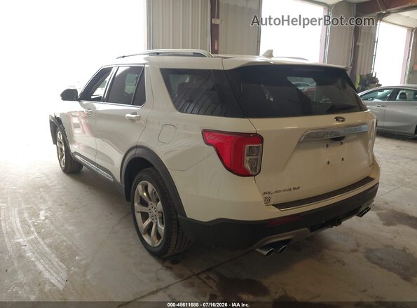 1FM5K8HC5LGC98291 2020 FORD EXPLORER Белый Задняя левая четверть