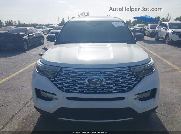 1FM5K8HC7LGB90187 2020 FORD EXPLORER Белый Вид задней части салона