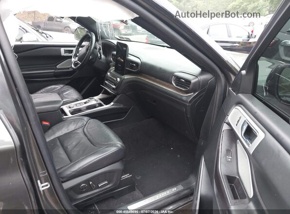 1FM5K8HC8LGA68793 2020 FORD EXPLORER Gray Vista interior delantera
