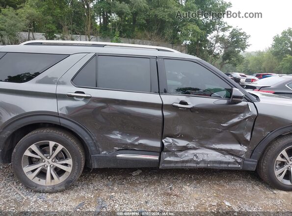 1FM5K8HC8LGA68793 2020 FORD EXPLORER Gray Vista frontal