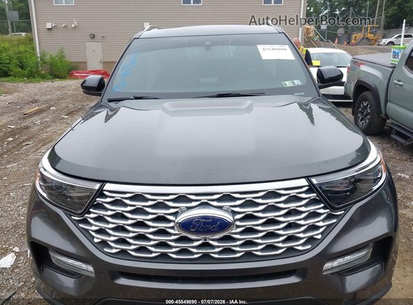 1FM5K8HC8LGA68793 2020 FORD EXPLORER Gray Vista del cuadro de instrumentos