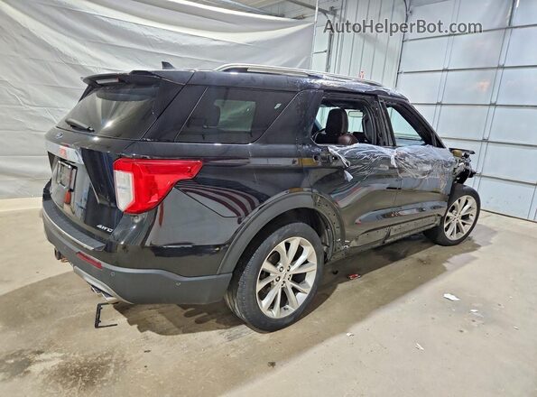 1FM5K8HC8NGA19953 2022 FORD EXPLORER Черный Задняя правая четверть