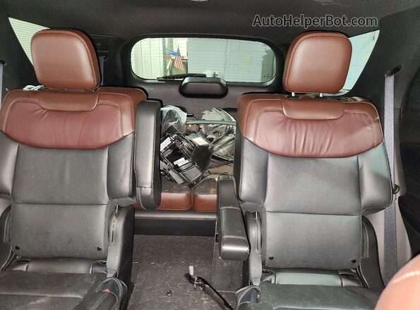 1FM5K8HC8NGA19953 2022 FORD EXPLORER Черный Вид задних сидений
