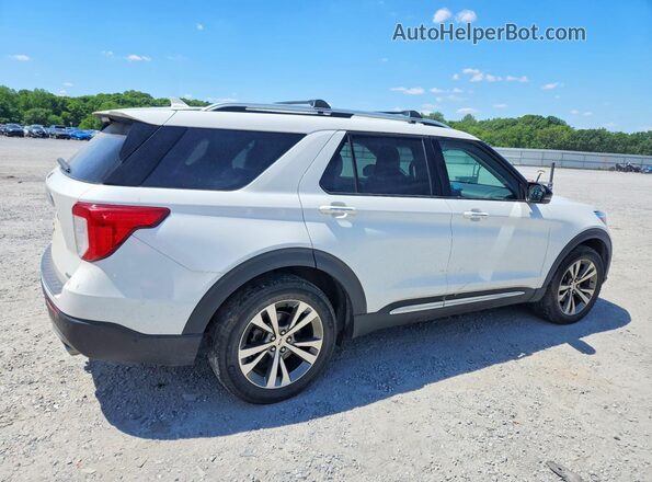 1FM5K8HC9LGA09266 2020 FORD EXPLORER White უკანა მარჯვენა