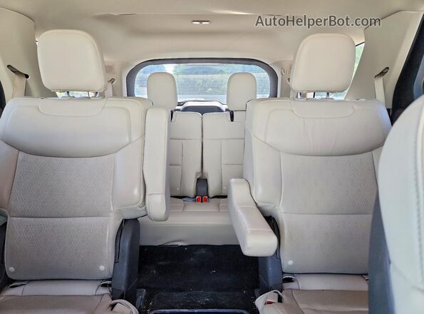 1FM5K8HC9LGA09266 2020 FORD EXPLORER White უკანა სავარძლების ხედი